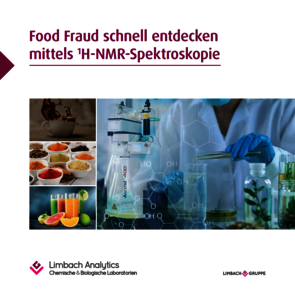 Broschüre Food Fraud schnell entdecken mittels 1H-NMR-Spektroskopie